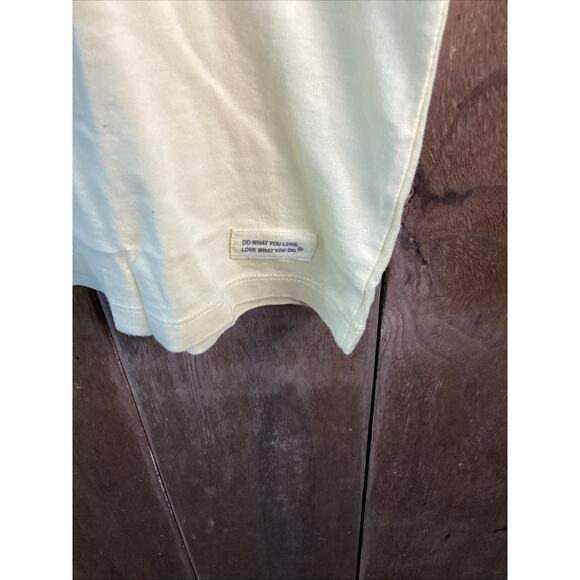 Life Is Good Women’s I’ve Got A Crush On Nature Yellow T shirt Size Large - Picture 3 of 4